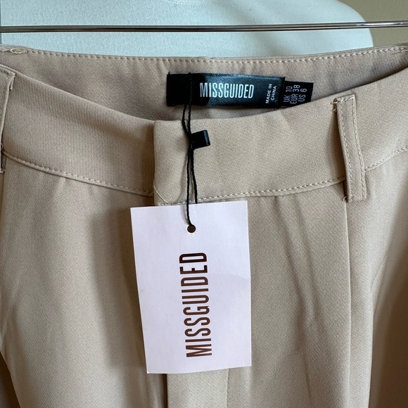 Misguided Women’s Tailored Wide Leg Trousers - Picture 5 of 7